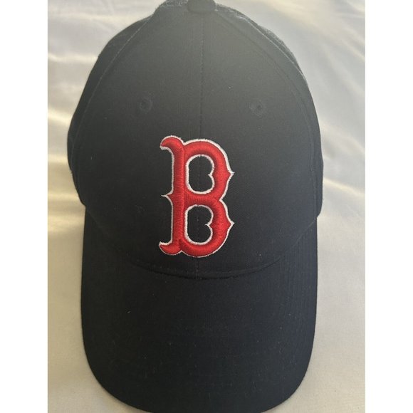 Boston Red Sox Logo Baseball Cap Hat Adjustable Navy Blue - Picture 1 of 7
